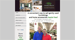 Desktop Screenshot of mkconsignment.com